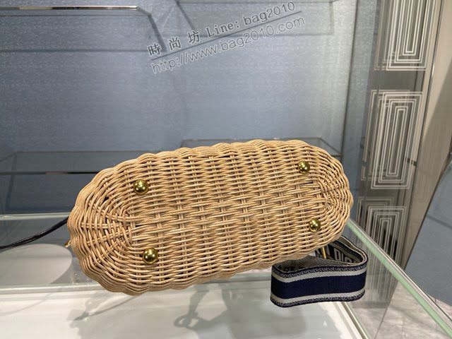 Dior女包 迪奧Wicker柳條籃子包 Dior手提肩背斜挎包  dfk1868